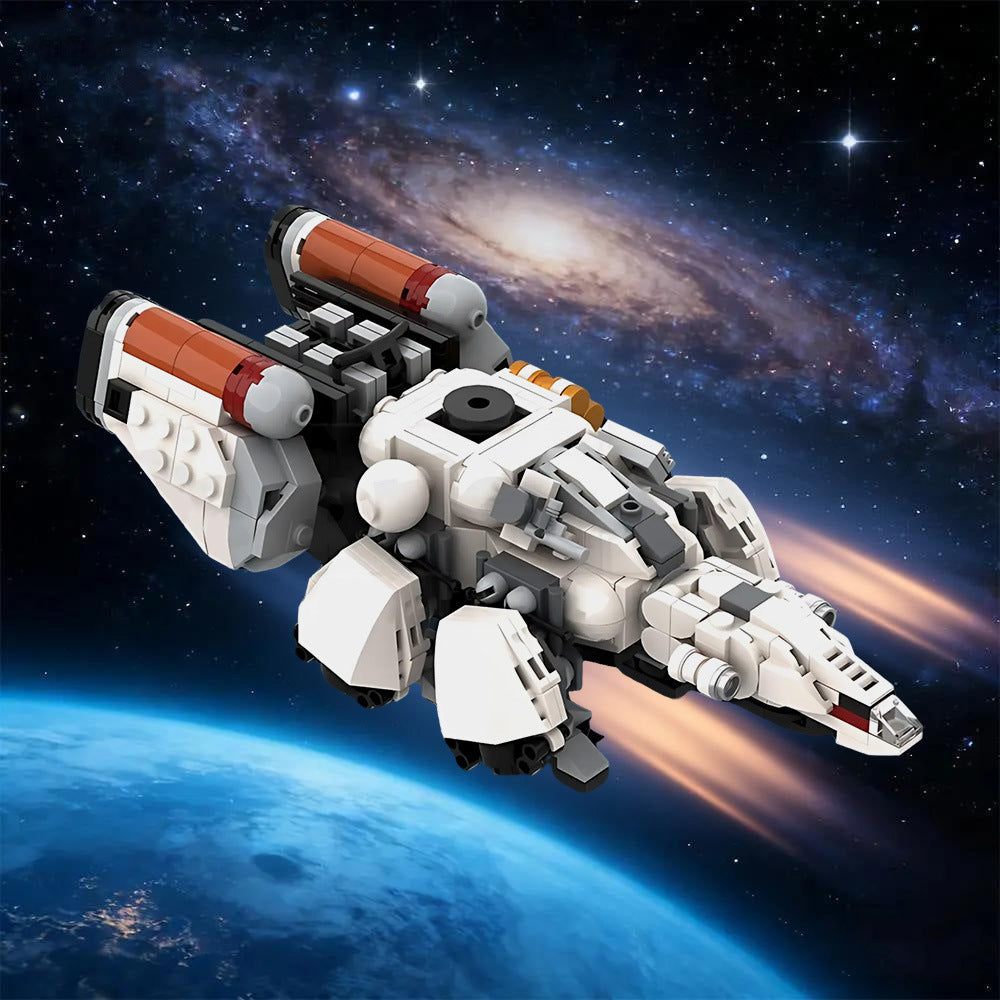 Modular Spacecraft Frontier MOC Building Kit | LEGO-Compatible MOC - 2