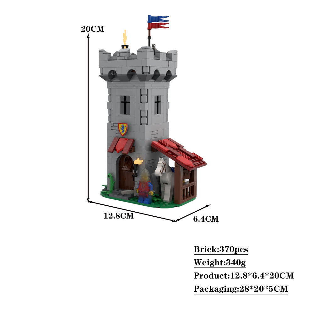 Modular Watchtower Building Kit | LEGO-Compatible MOC - 4