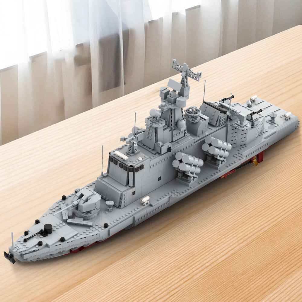 molniya-class missile boat battleship building set | lego compatible - 3