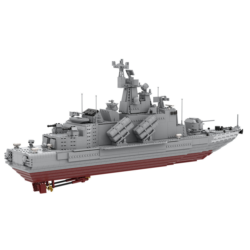 molniya-class missile boat battleship building set | lego compatible - 6