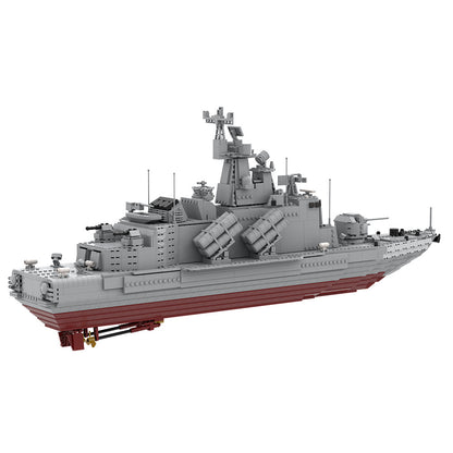 molniya-class missile boat battleship building set | lego compatible - 6