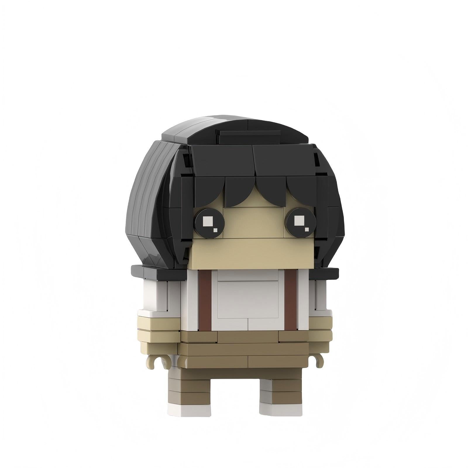 monica geller brickheadz building kit | friends | moc-217883 - 2
