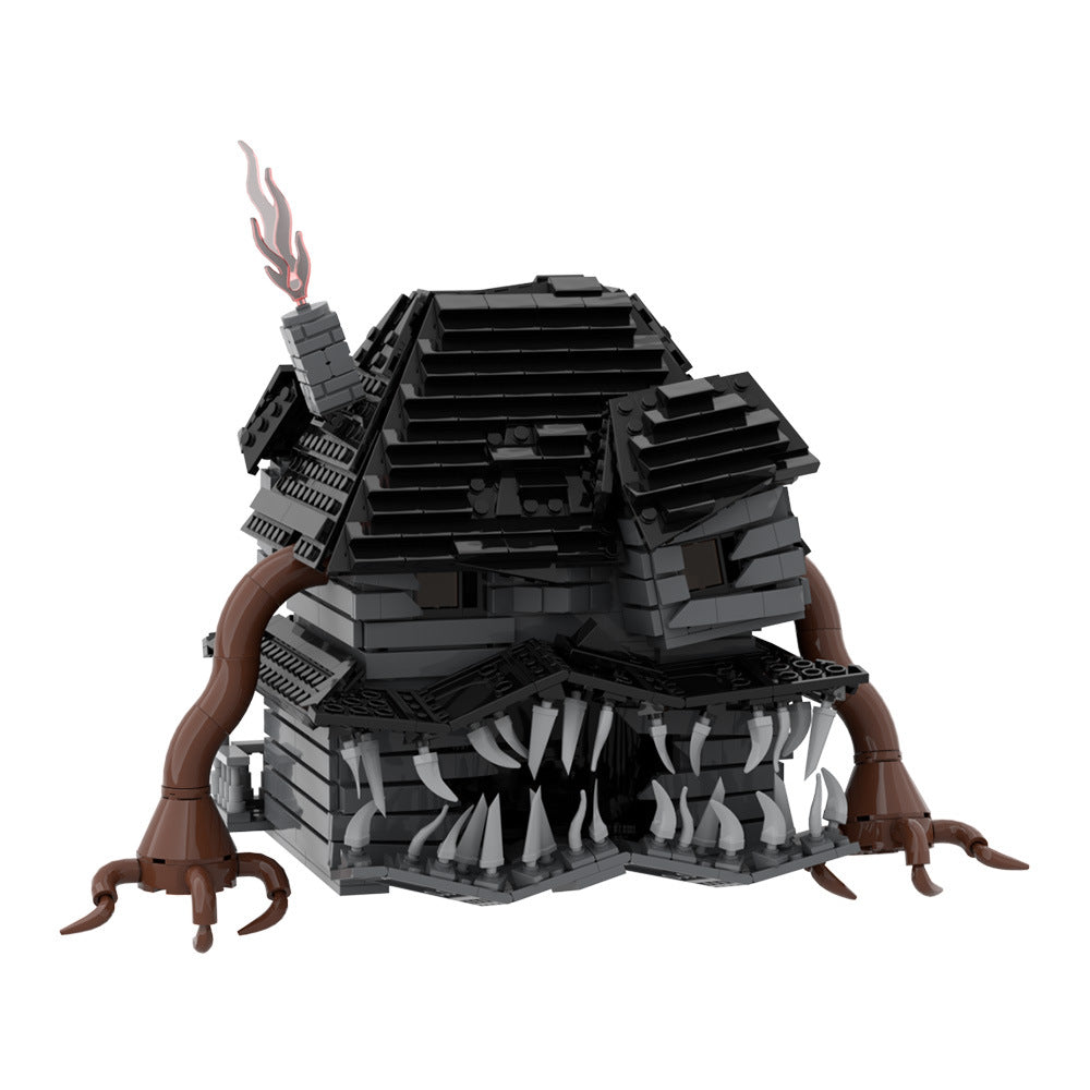 monster house building set | lego compatible - 1