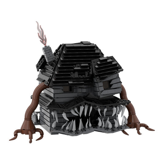 Monster House MOC Building Kit | Haunted Fantasy Architecture Model - 1