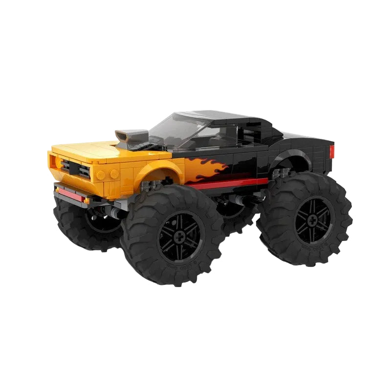 Monster Muscle Car Building Kit | MOC-190684 - 3