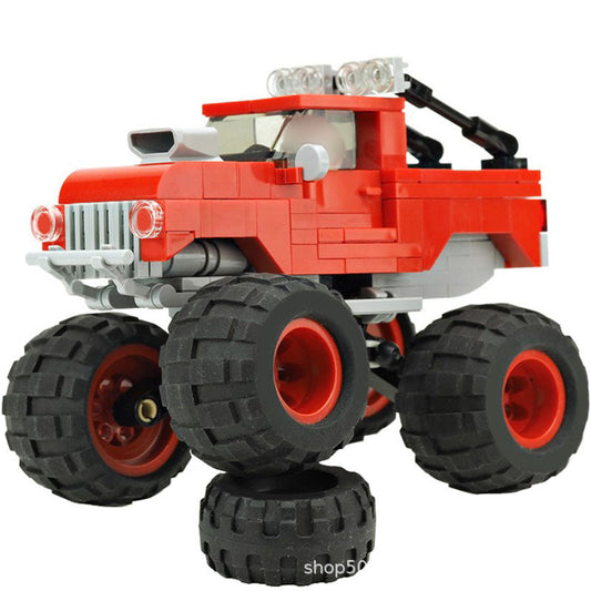 Monster Truck Building Kit | LEGO-Compatible MOC - 1