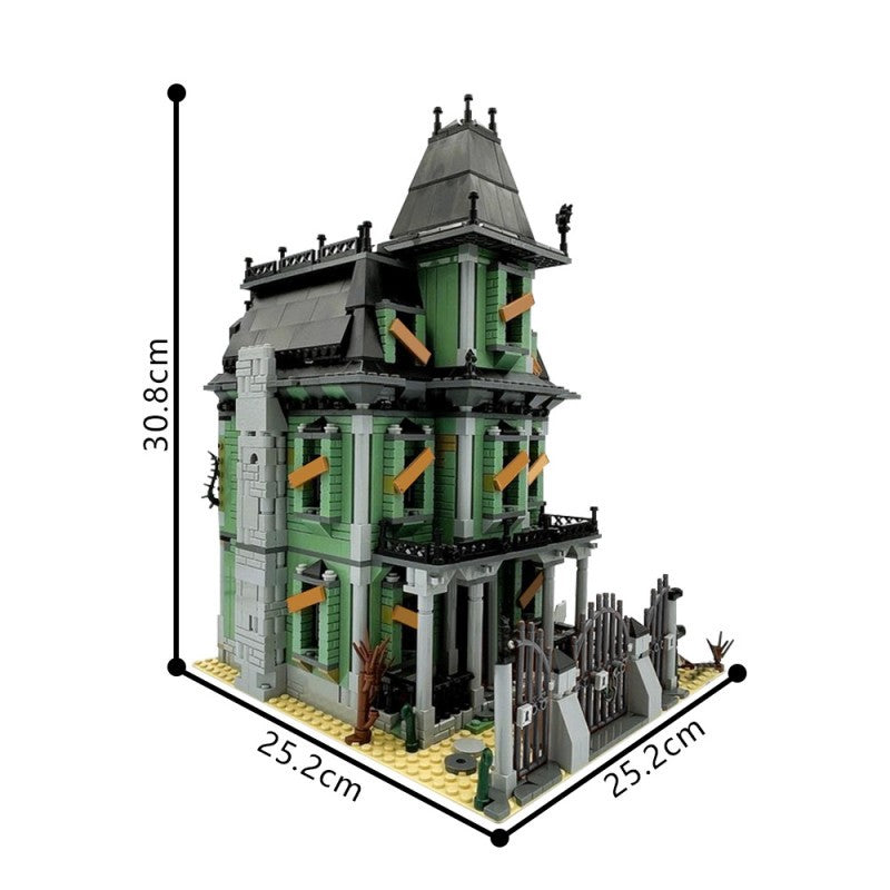 monsters haunted mansion building kit | moc-231107 - 4