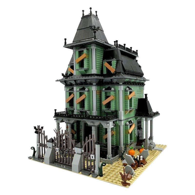 monsters haunted mansion building kit | moc-231107 - 5