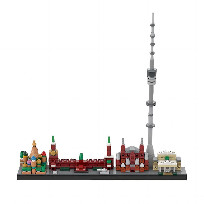Moscow Skyline MOC Building Kit - 2