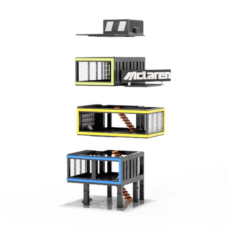 motor studio modular building set | moc-46907 - 5