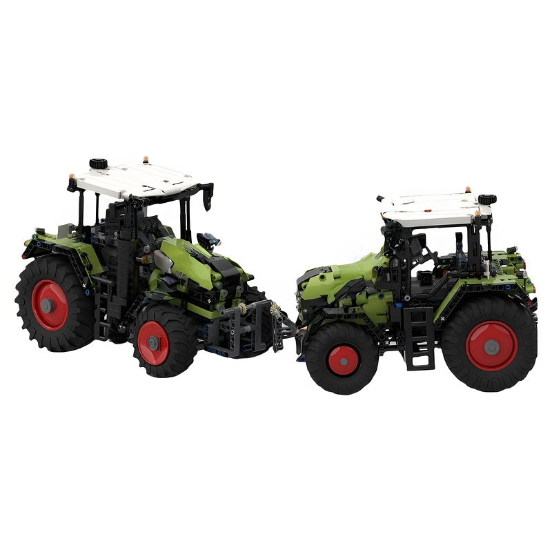 Motorized Farm Tractor with PTO MOC Building Kit - 2