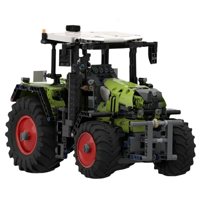 Motorized Farm Tractor with PTO MOC Building Kit - 5