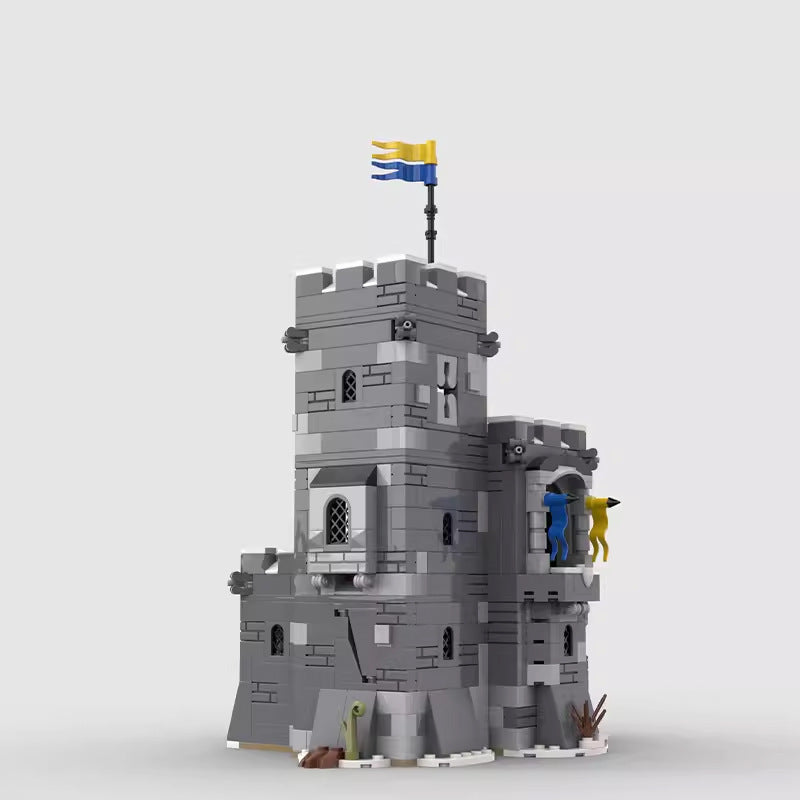 Mountain Tower Building Kit | LEGO-Compatible MOC - 4
