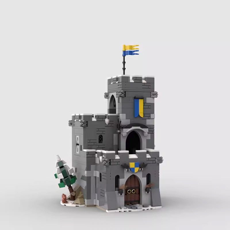 Mountain Tower Building Kit | LEGO-Compatible MOC - 6