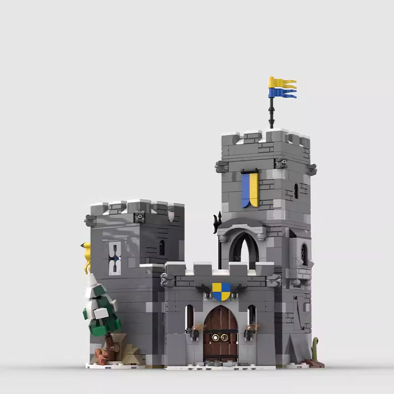 mountain tower building set | moc-138791 - 1