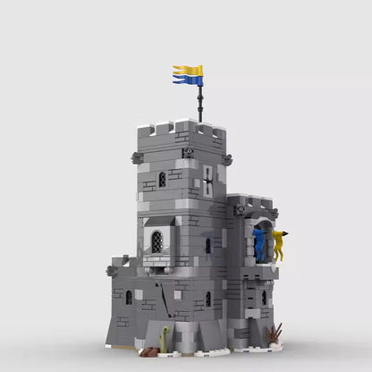 mountain tower building set | moc-138791 - 3