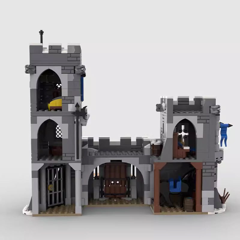 mountain tower building set | moc-138791 - 4