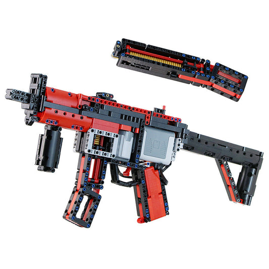 MP5 Submachine Gun Building Kit | LEGO-Compatible MOC - 1