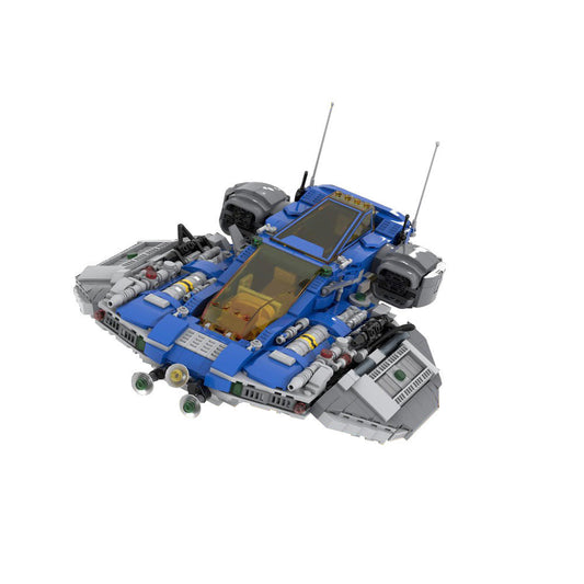 MPV Reliant Spaceship Building Kit | LEGO-Compatible MOC - 1