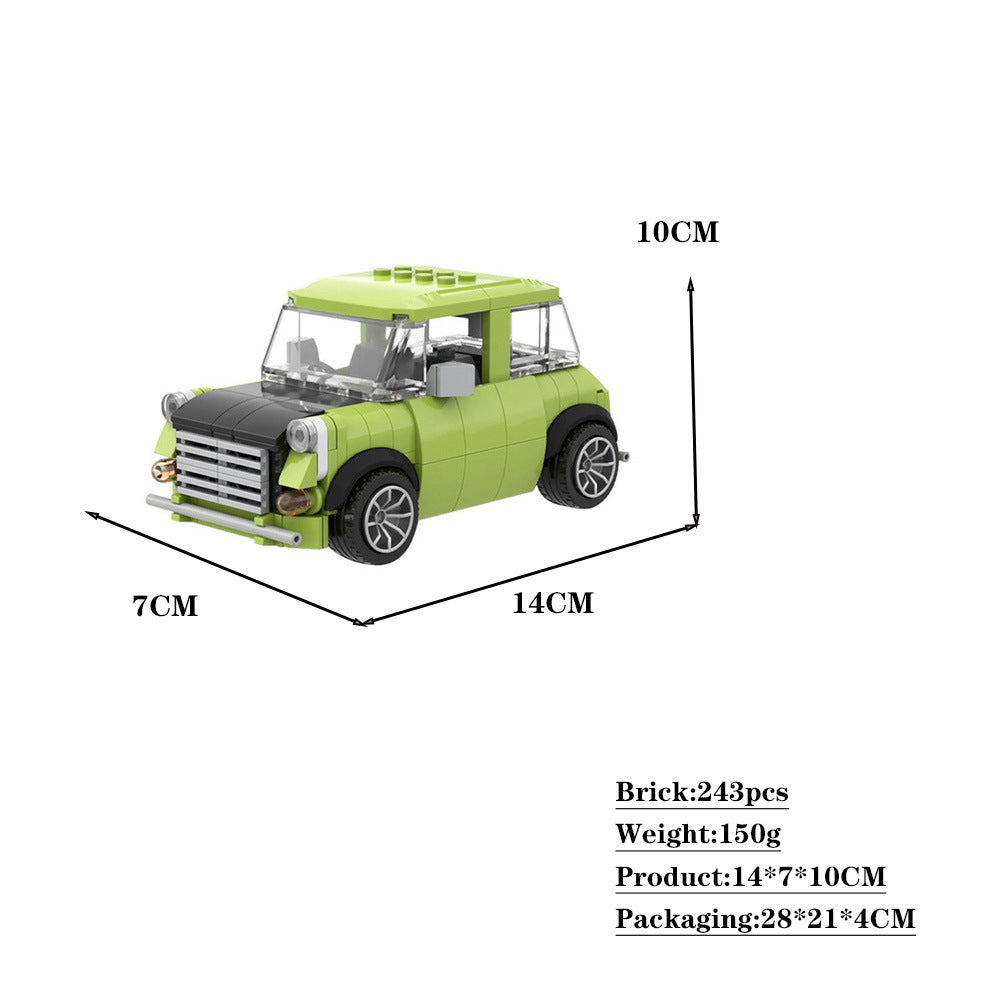 mr. bean's mini car building set | moc-39171 - 5