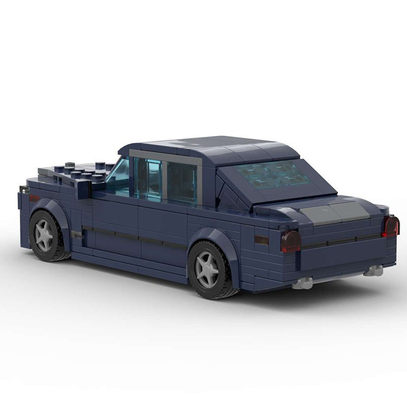 mr bean‘s rolls-royce phantom v16 building set | moc-68328 - 2