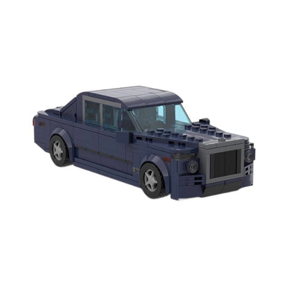mr bean‘s rolls-royce phantom v16 building set | moc-68328 - 4