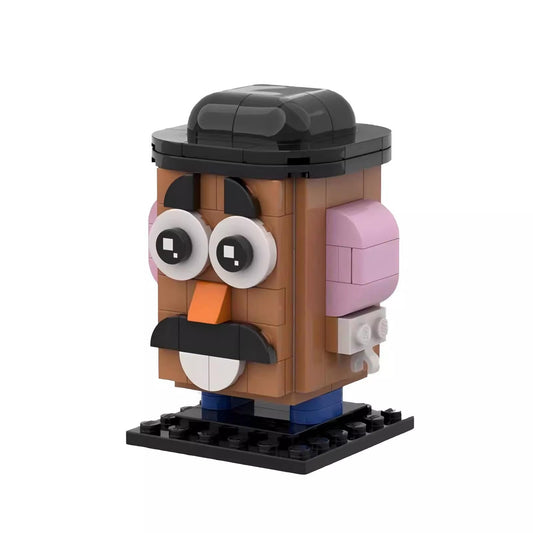 mr. potato head brickheadz moc set | toy story | lego compatible - 1