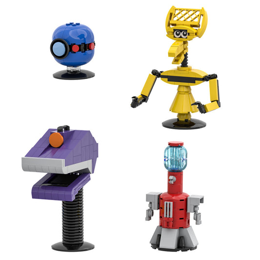 mst3k sci-fi movie collection building set | lego compatible - 5