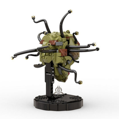 Multi-Eyed Floating Dungeon Boss MOC Building Kit | Fantasy Monster - 2
