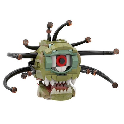 Multi-Eyed Floating Dungeon Boss MOC Building Kit | Fantasy Monster - 6