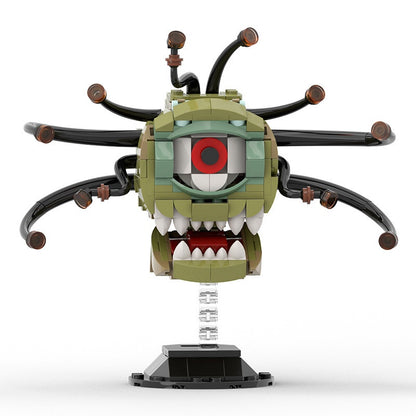 Multi-Eyed Floating Dungeon Boss Monster Building Kit | LEGO-Compatible MOC - 1