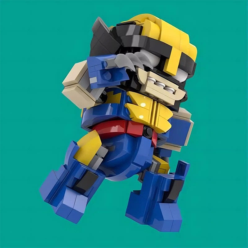 Mutant Claw Hero Action Figure Building Kit | LEGO-Compatible MOC - 4