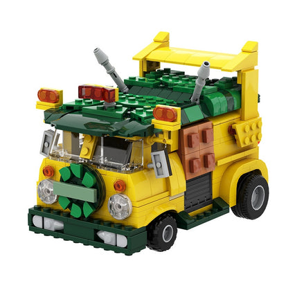 Mutant Ninja Cartoon Team Van Building Kit | Compatible MOC - 3