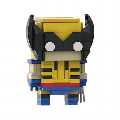 Mutant Superhero Team BrickHeadz Building Kit | LEGO-Compatible MOC - 9