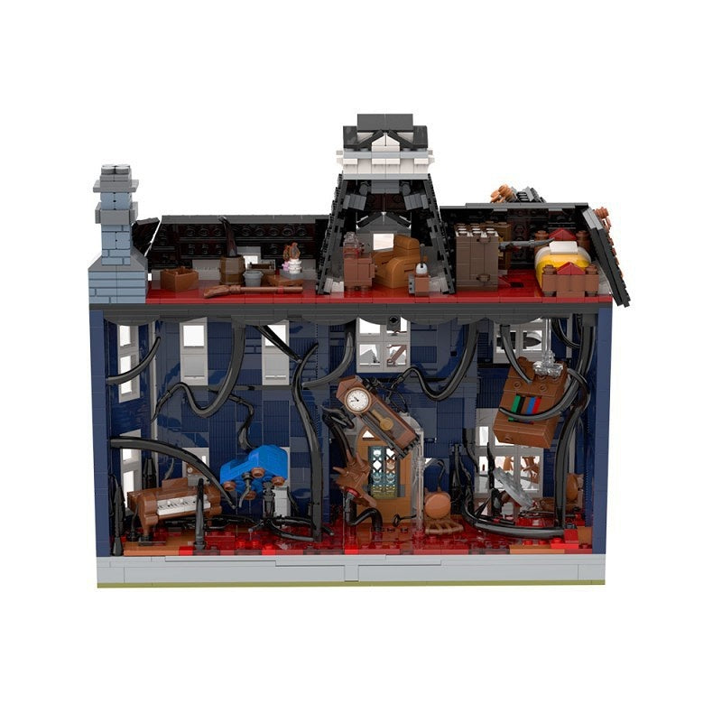Mysterious Fantasy House MOC Cinematic Diorama Building Kit | Display Model - 4