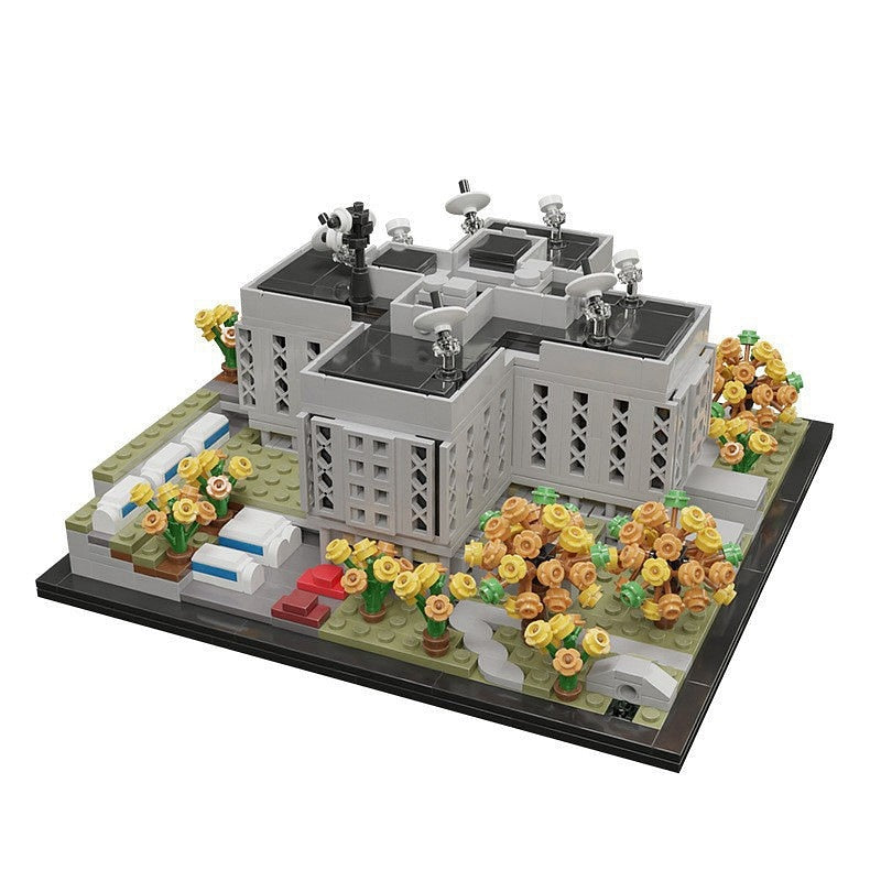 Mysterious Research Lab MOC Building Kit | Retro Sci-Fi Diorama - 1
