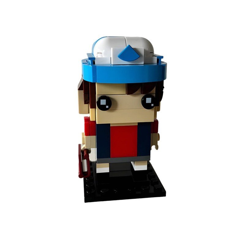 Mystery Cabin Cartoon Brickheadz Building Kits | LEGO-Compatible MOC - 3