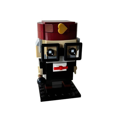 Mystery Cabin Cartoon Brickheadz Building Kits | LEGO-Compatible MOC - 5
