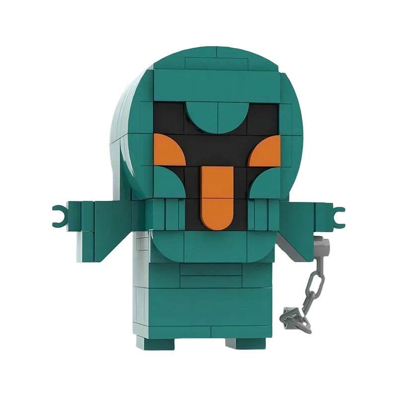Mystery Cartoon BrickHeadz Style Figures  Building Kits | LEGO-Compatible MOC - 10
