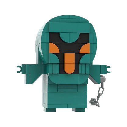 Mystery Cartoon BrickHeadz Style Figures  Building Kits | LEGO-Compatible MOC - 10
