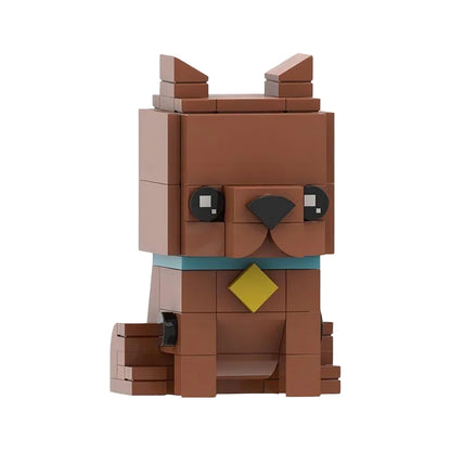 Mystery Cartoon BrickHeadz Style Figures  Building Kits | LEGO-Compatible MOC - 6