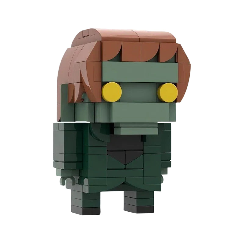 Mystery Cartoon BrickHeadz Style Figures  Building Kits | LEGO Compatible MOC - 7