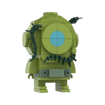 Mystery Cartoon BrickHeadz Style Figures  Building Kits | LEGO-Compatible MOC - 9
