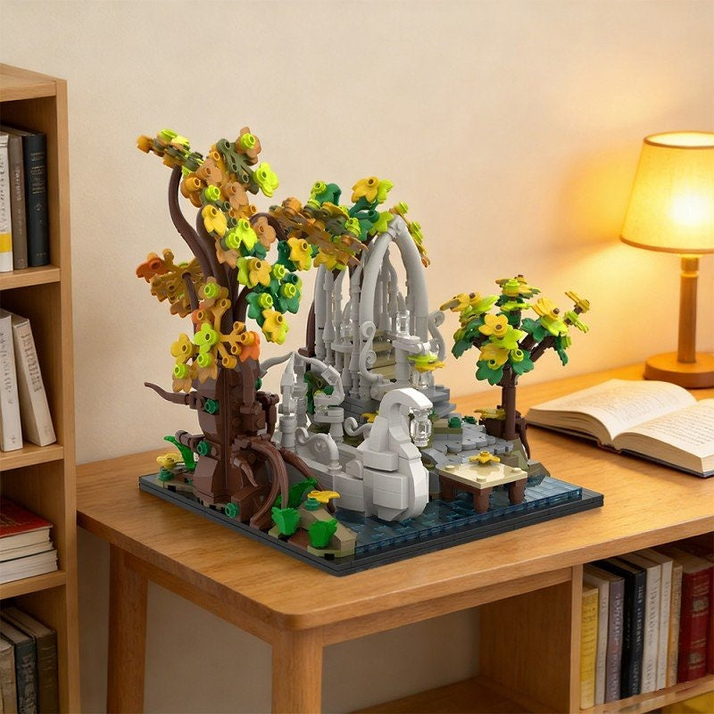 Mystical Elven Forest Fantasy MOC Building Kit - 4