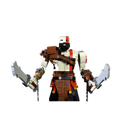 Mythic Spartan Warrior Figure Building Kit | LEGO-Compatible MOC - 2