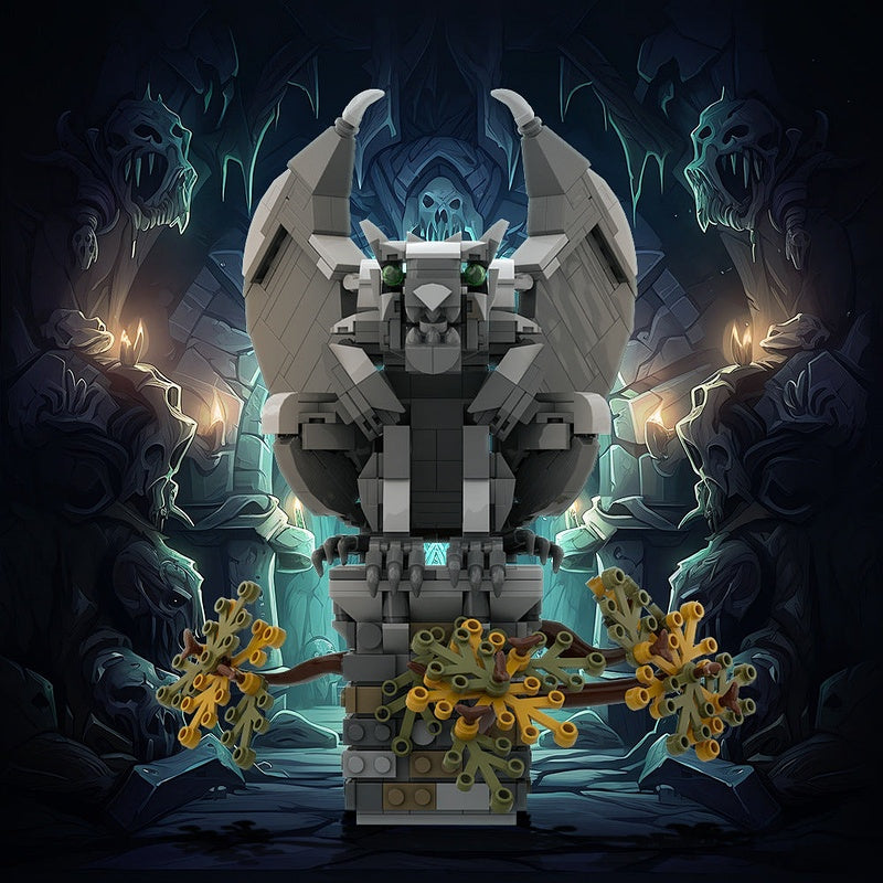 Mythical Creatures V Gargoyle Monster MOC Building Kit | Fantasy Creature Model - 2