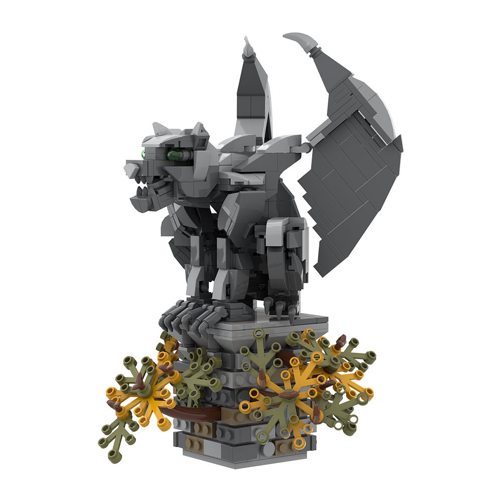 mythical creatures v gargoyle monster moc building set - 2