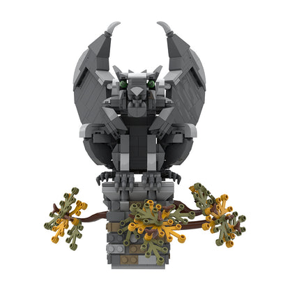 mythical creatures v gargoyle monster moc building set - 3