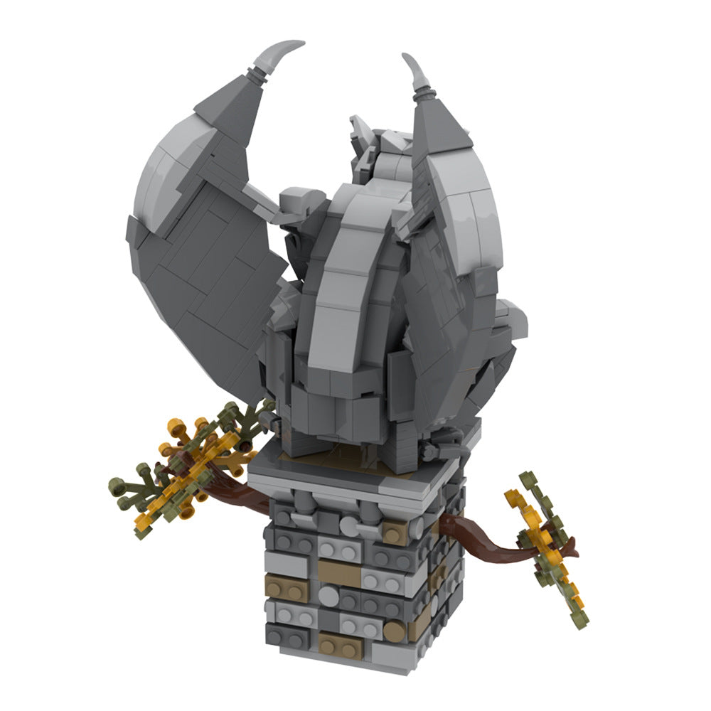 mythical creatures v gargoyle monster moc building set - 6