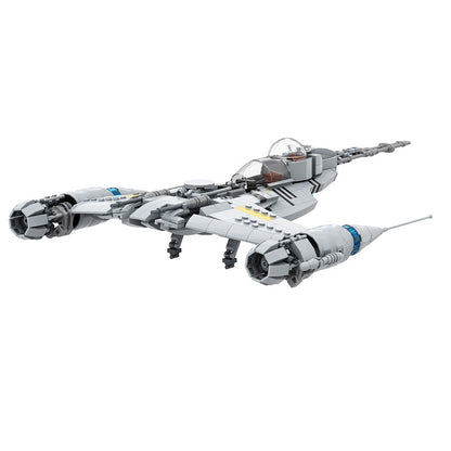 N-1 Galactic Hot Rod Fighter Building Kit | LEGO-Compatible MOC - 4